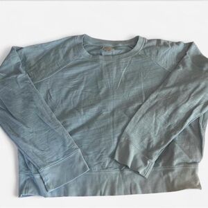 J. Crew Pale Blue Crewneck Sweatshirt